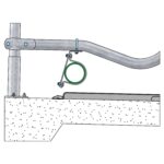 Knieboombevestiging PE125 - Afbeelding 2