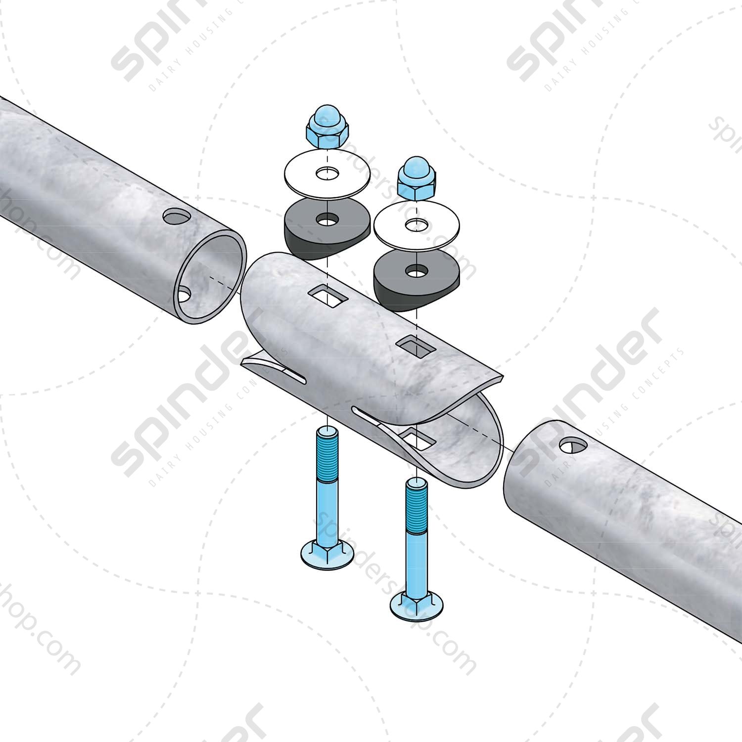 0192110-koppeling-golfschoftboom-spinder Golfschoftboom - Afbeelding 4
