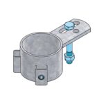 Stel bevestiging ringen 2,5" - Afbeelding 5