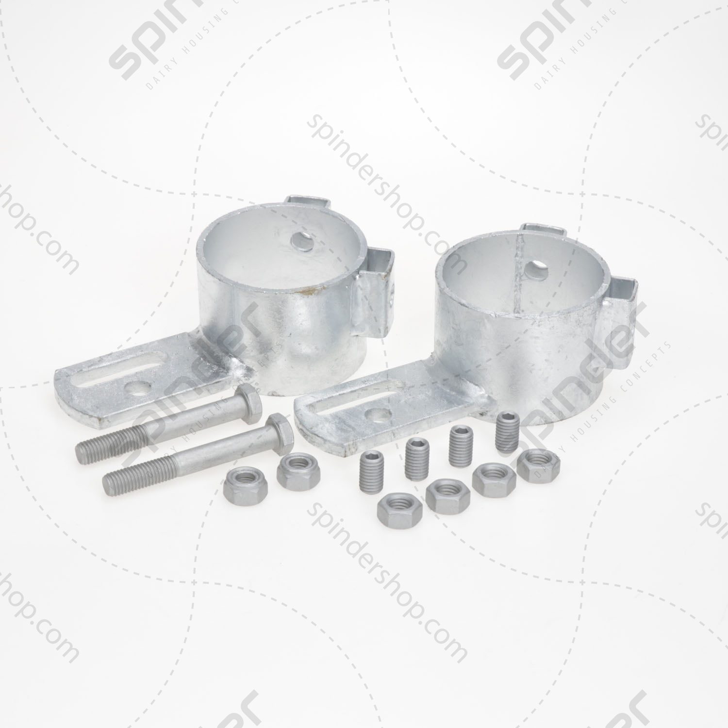 0390610-stel-bevestiging-ringen-spinder Stel bevestiging ringen 2,5" - Afbeelding 1