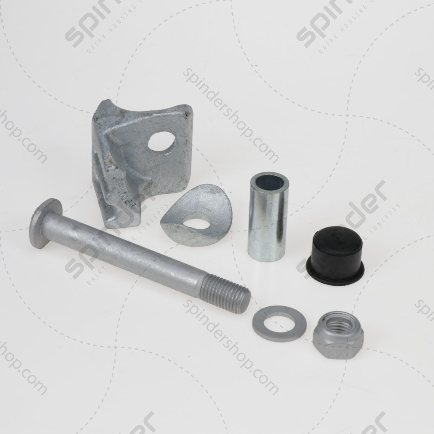 Draaipunt onderdelen tbv zweedse kantelspijl