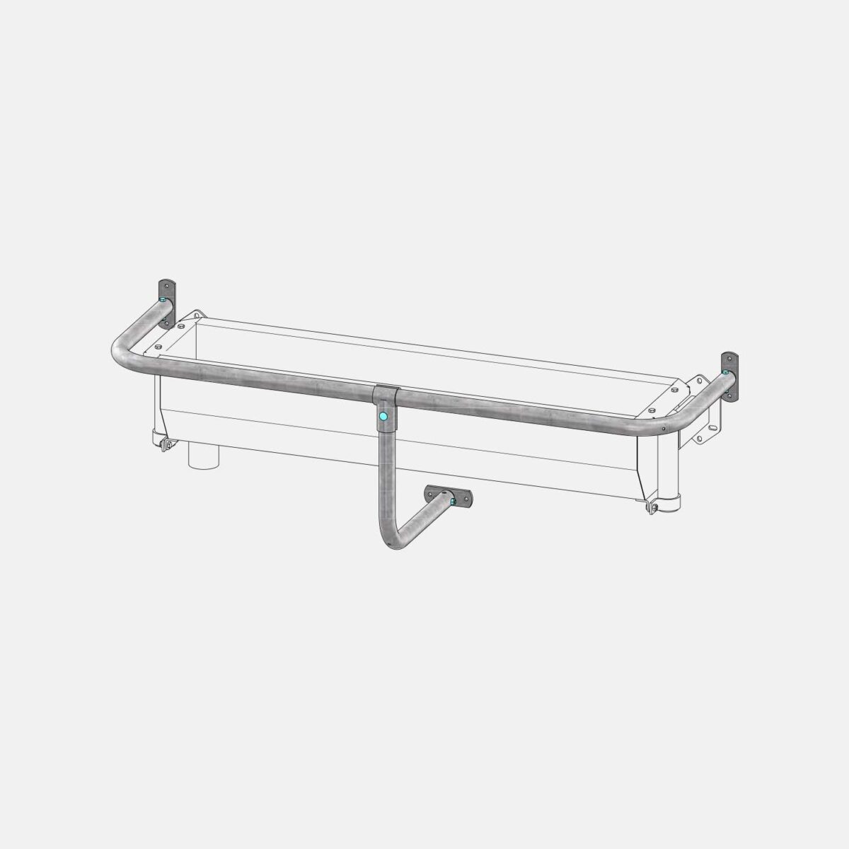 Beschermbeugel classic drinkbakken Spinder