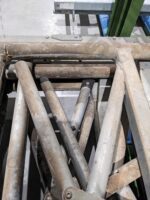 (2e keus) Highline veiligheidsvoerhek voor grootvee, L=495cm - Afbeelding 4