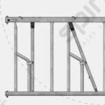 Baseline zelfsluitend voerhek Spinder